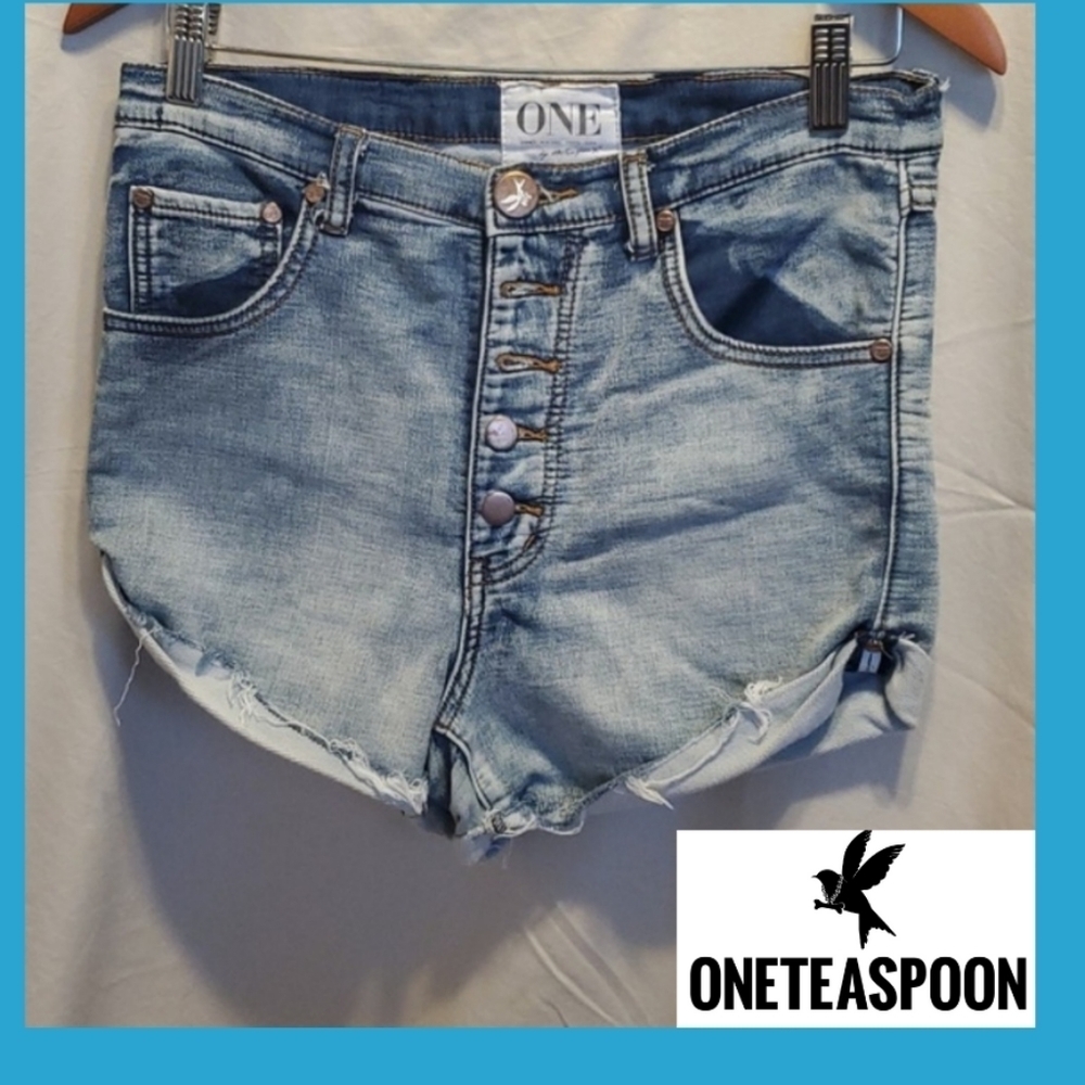 One Teaspoon Denim Cutoffs SZ 26